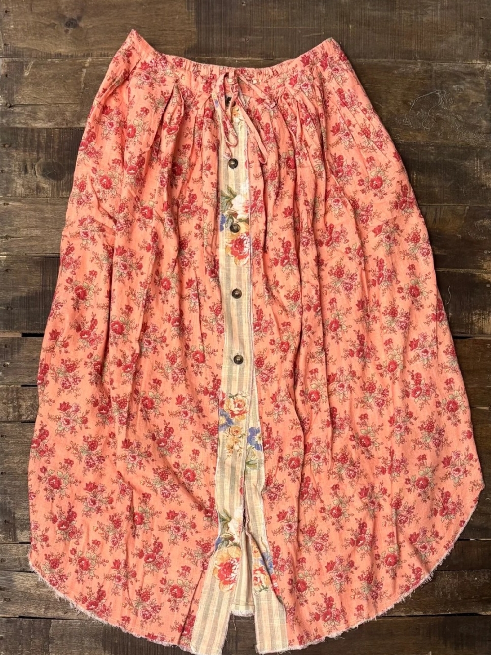 🔥Brand New Floral Meadows REVERSIBLE Skirt By Jaded Gypsy - Picture 4 of 4